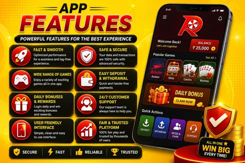 rajspin game apk feature
